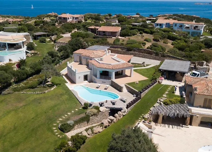 Villa Smeralda, With Private Pool In Porto Cervo, Sardinia