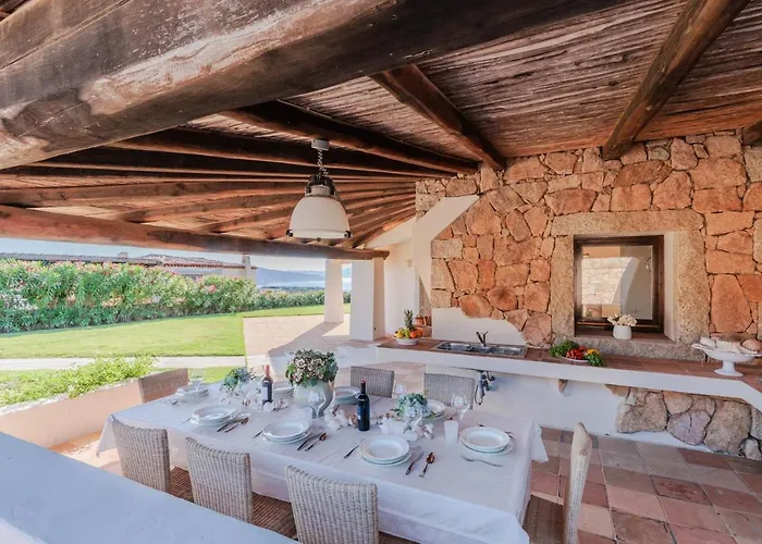 Villa Smeralda, With Private Pool In Porto Cervo, Sardinia